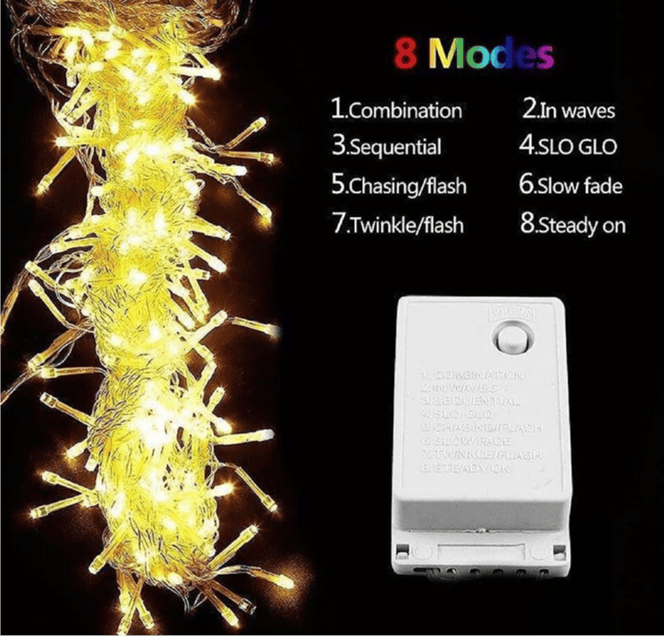 Led Curtain Lights, Garland Light, Outdoor Decorative Light, Fairy String Light