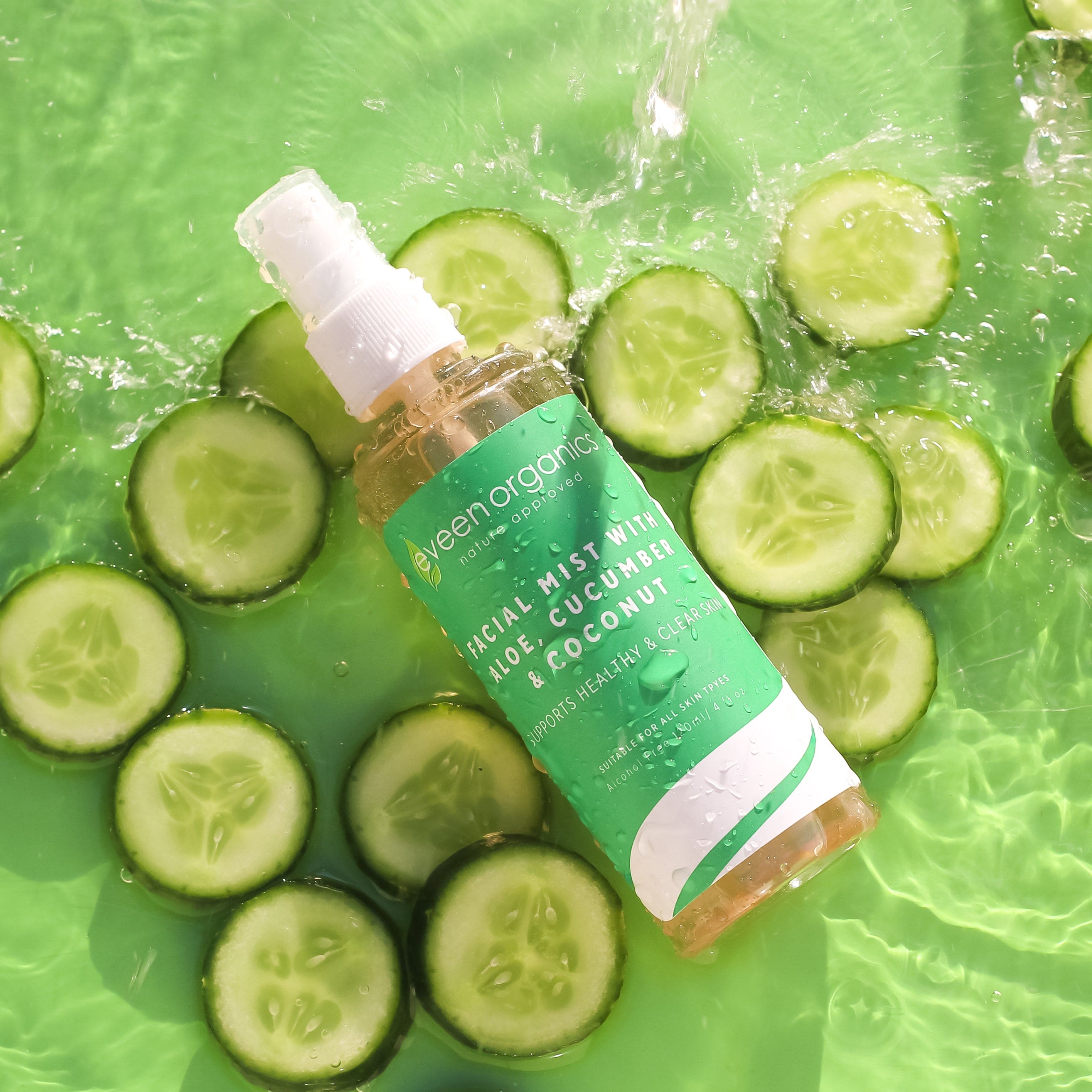 Facial Mist With Aloe Cucumber & Coconut