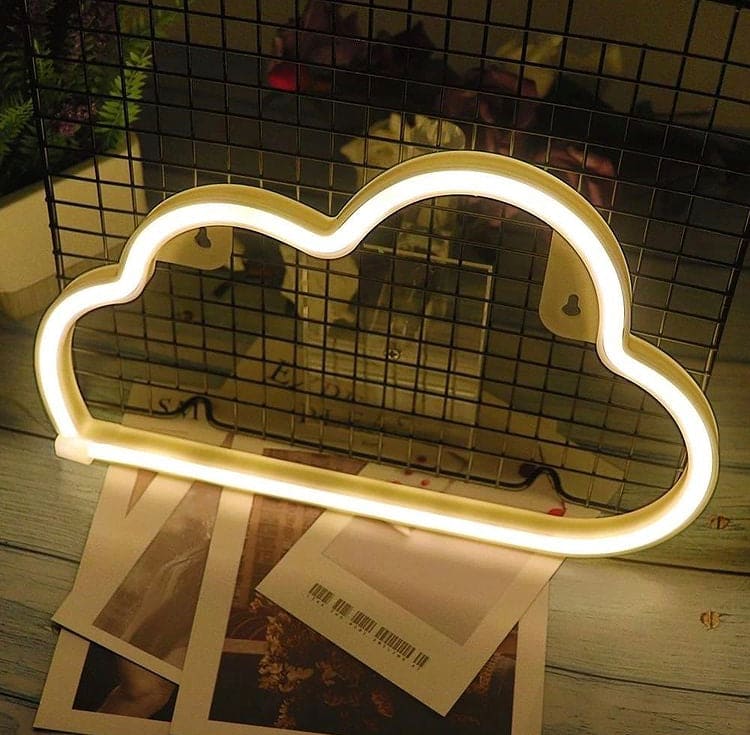 USB Battery Operated Creative Neon Led Lights, LED Decor Night Light, Love Neon Signs for Wall Decor