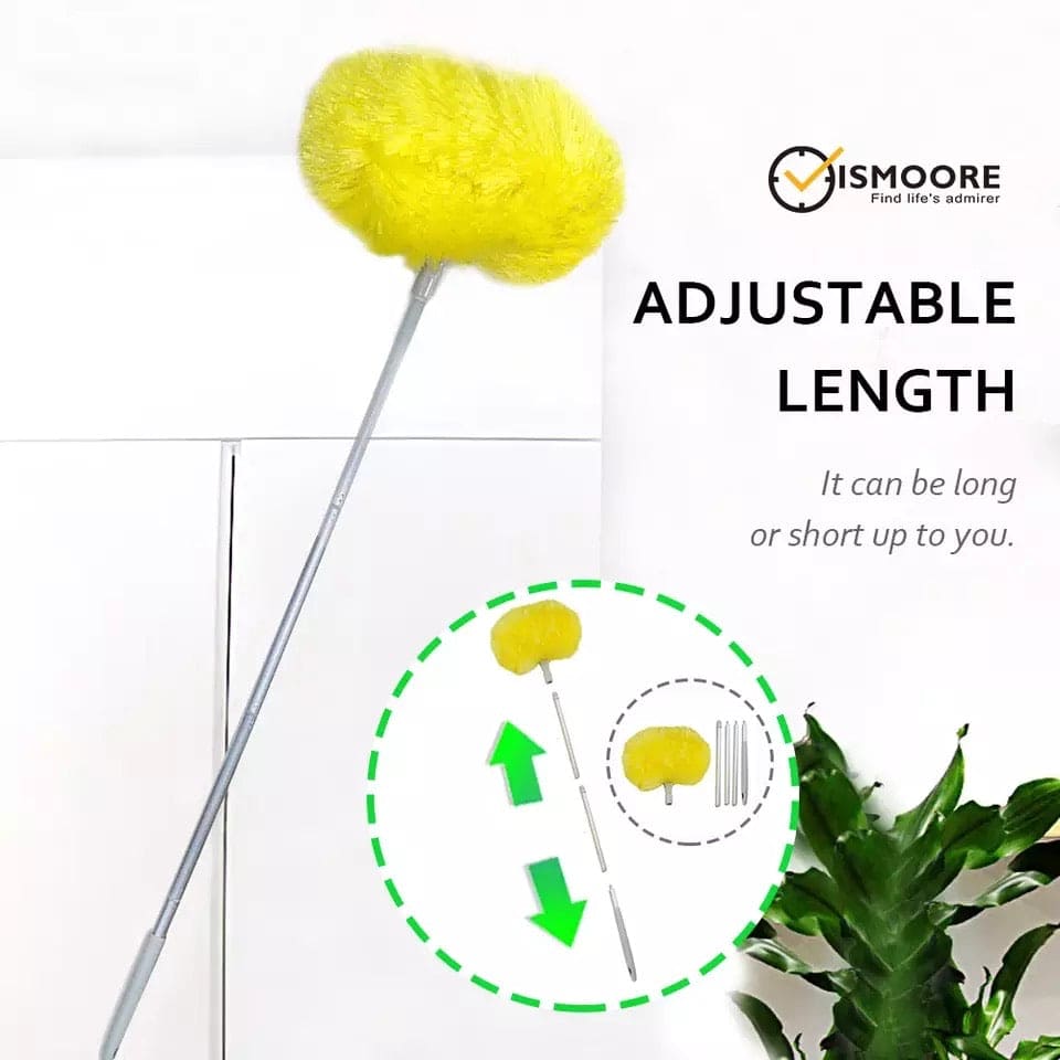 Removable Ceiling Fan Duster, Washable Retractable Clean Brush, Soft Duster Brush, Anti Dusting Brush, Home Cleaning Duster