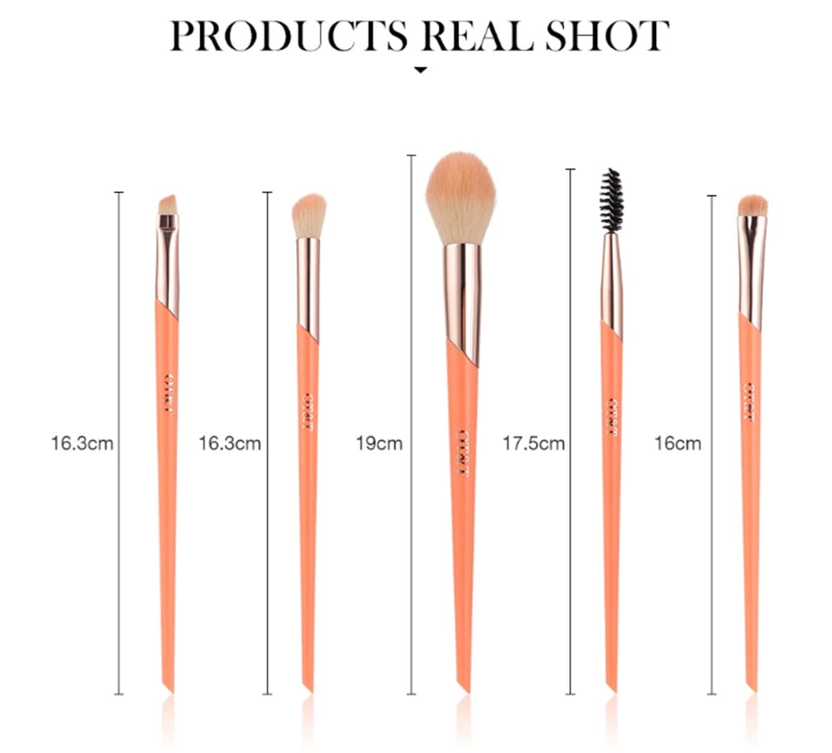 Set Of 5 Universal Makeup Brushes Set, Reusable Novice Cosmetic Brush Set for Daily Makeup, Combination Makeup Brush Set, Portable Eyeshadow Eyeliner Lip Brush Round Bucket, Soft Hair Blending Eye Makeup Brushes Set with Case