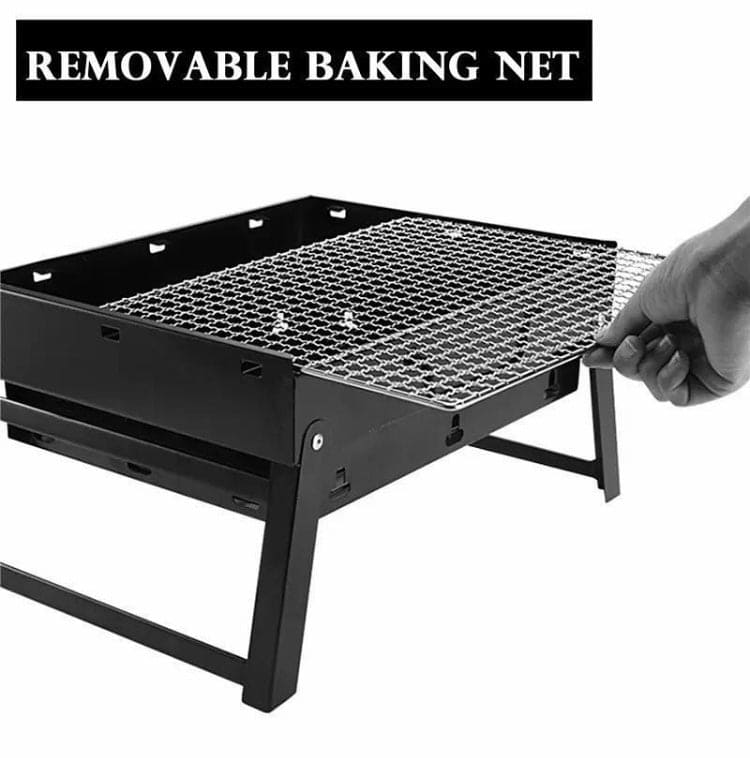 Portable Folding BBQ Grill, Camping Grill, Portable Folding Lightweight Smoker Grill, BBQ Grill for Outdoor Camping Picnic