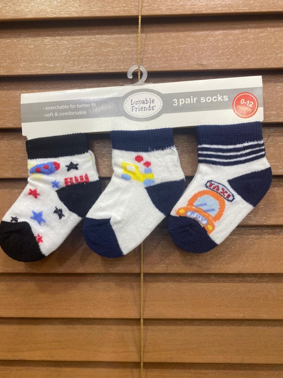Set Of 3 Born Baby Socks, Newborn Baby Girls Boys Anti-Slip Warm Toddler Socks, Soft Warm Infant Socks