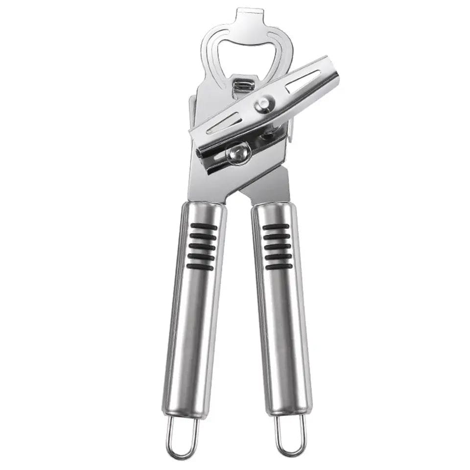 3 In 1 Manual Can Opener, Stainless Steel Heavy Duty Can Opener