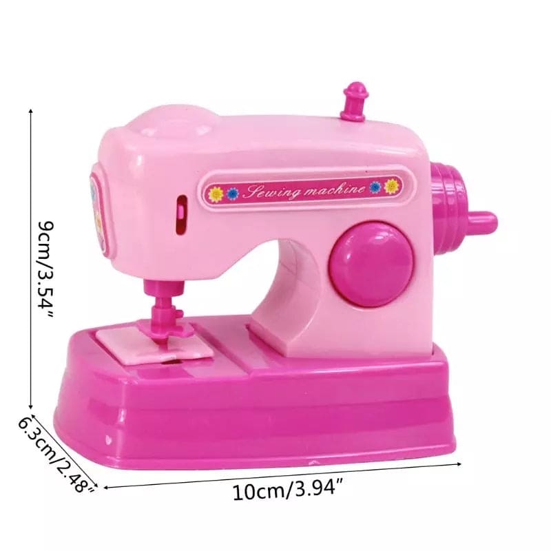 Children Kid Mini Electrical Sewing Machine Toy, Miniature Household Kids Toys, Education Gifts For Girls