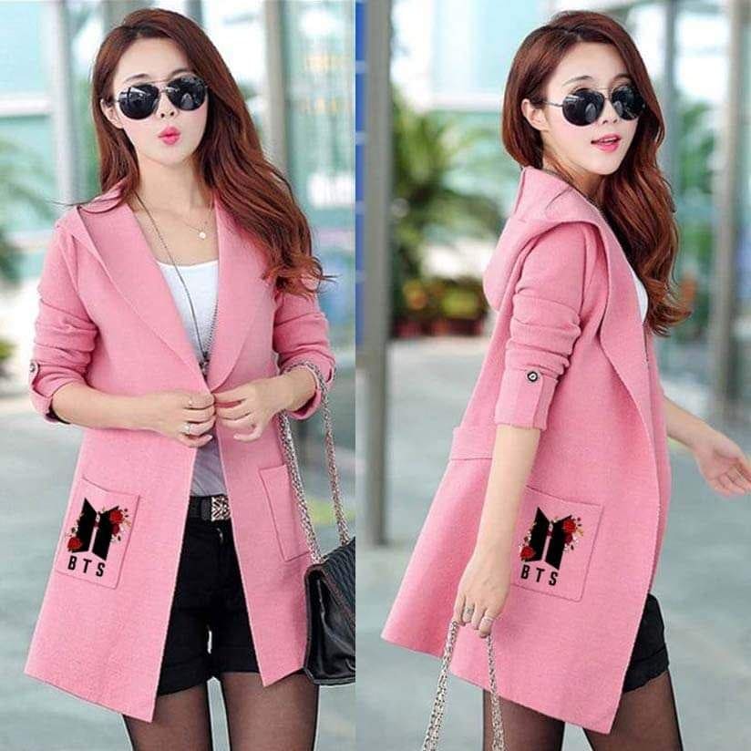 Girl long cheap sweater coat