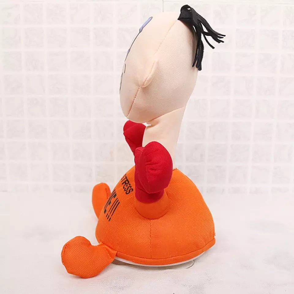 Funny Electronic Punch Me Anti Press Doll, Desktop Stress Relief for Adults Interactive Toy, Funny Children Boxing Toys, Punch Me Electric Plush Toys, Girls Creative Vent Screaming Doll, Punching And Screaming Sound Vent Toys, Cute Stuffed Toy