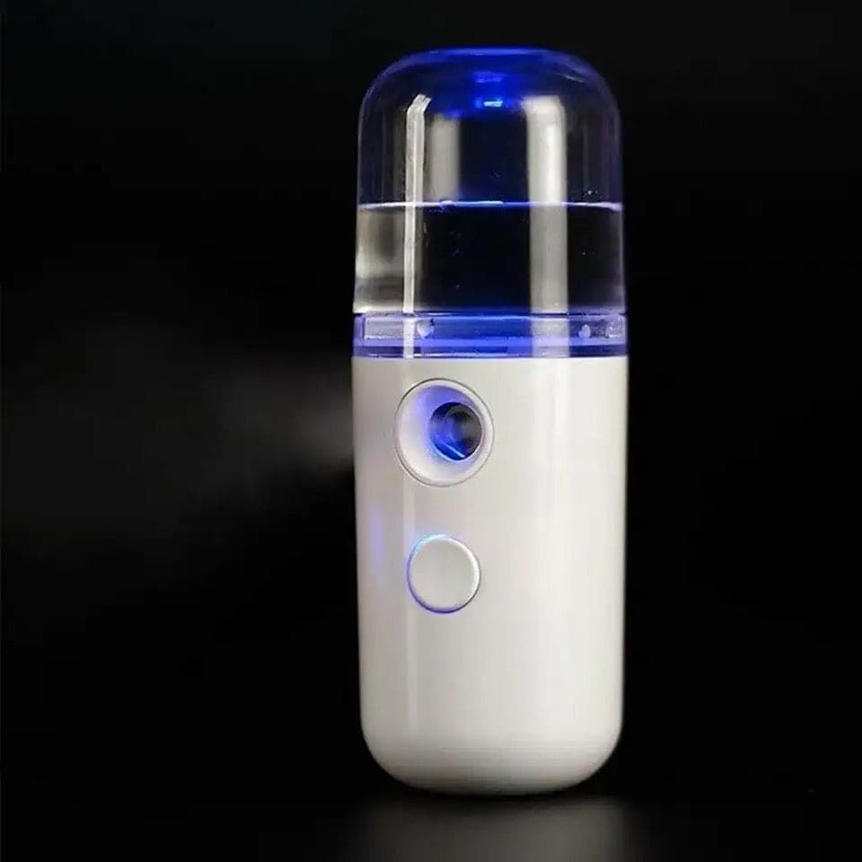 Face Humidifier Steamer, Mini USB Sprayer, Body Facial Spray, Portable Hydrating Beauty Sprayer, Handheld Face Air Humidifier, Rechargeable Nano Water Spray Bottle, Mini Steam Bullet Bottle, Disinfectant Atomization Tool, Nano Mist Sprayer Bottle