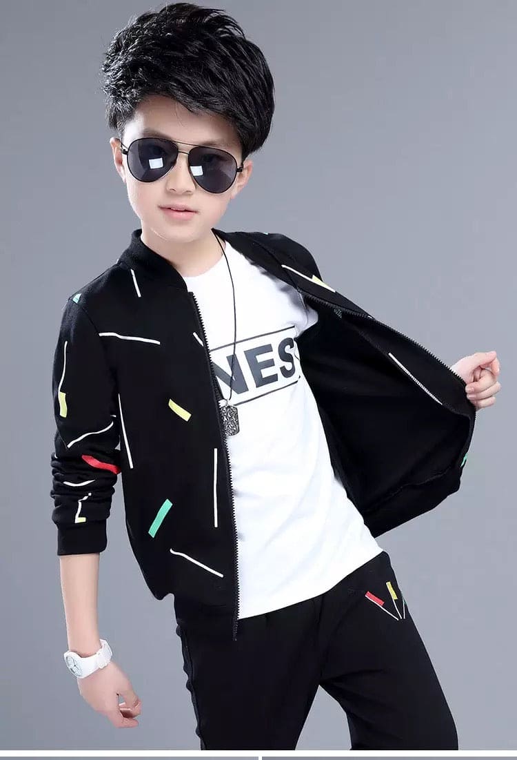 2 Pcs Spring Autumn Children Sport Suits Long Sleeve Boys, Clothing Boys Sports Sweatshirt, Kids Autumn Jacket + Pants