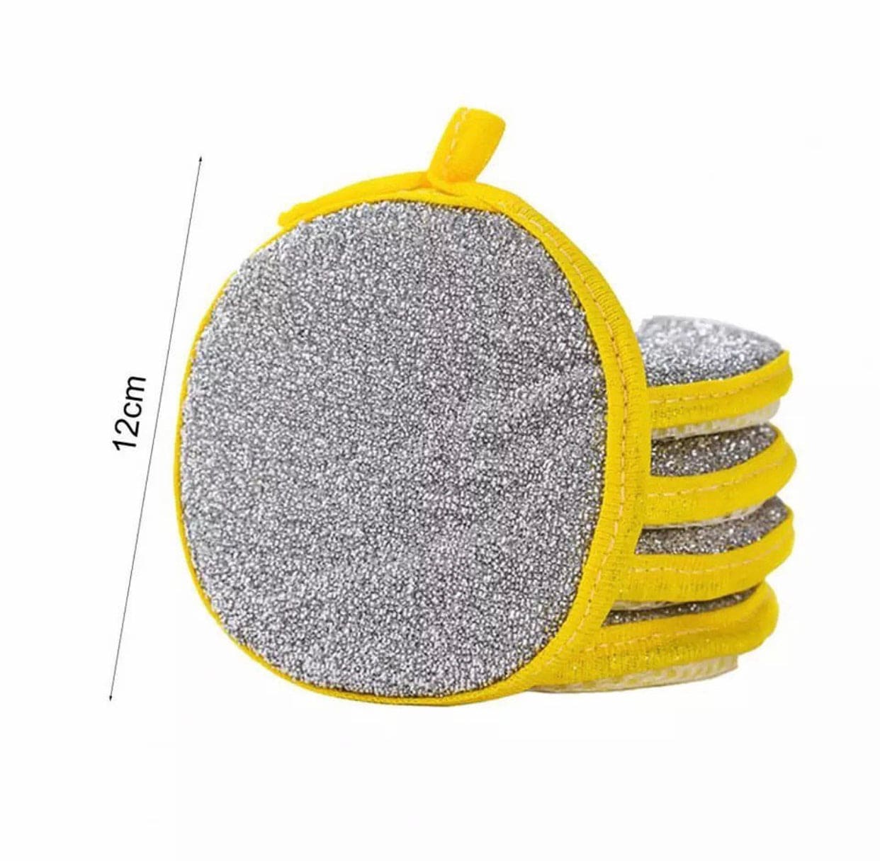 Double Sided Dishwashing Sponge, Pan Pot Dish Wash Sponge, Tableware Dish Washing Brush