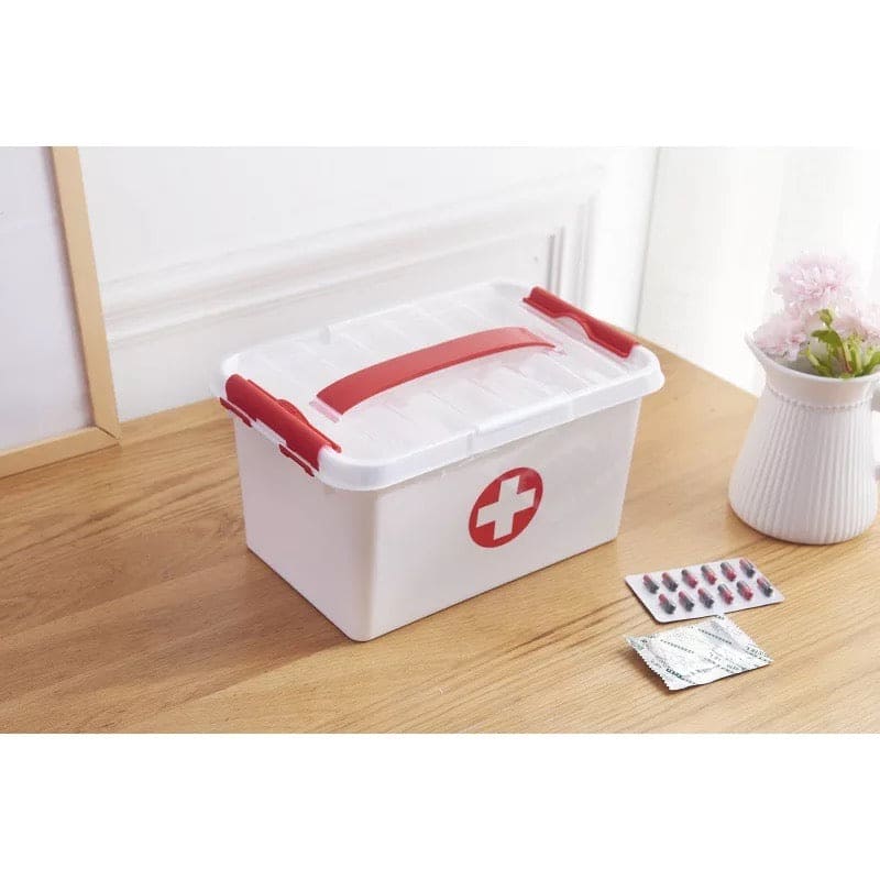 First Aid Kit Medicine Box, Family Emergency Medicine Organizer, Family Medicine Box, Family Emergency Kit, Household Medicine Organizer