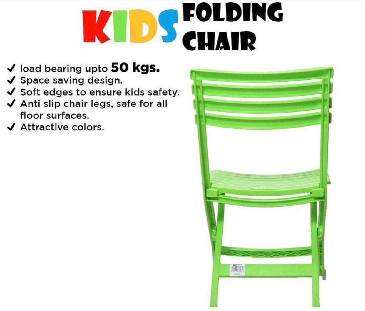 Kids Folding Chair, Outdoor Leisure Balcony Chair, Play Eating Coffee Table, Folding Garden Chair