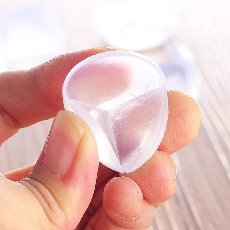 Set Of 4 Child Safety Edge Protector, Transparent Anti Collision Angle Protection Cover, Baby Proofing Table Corner Guards