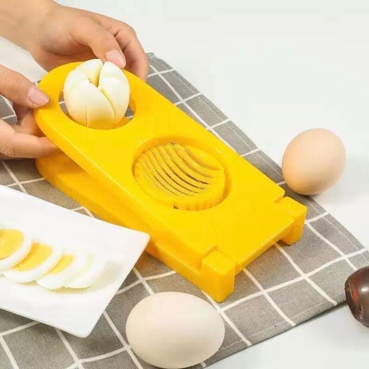 2 in 1 Multifunctional Egg Slicer, Egg Wedger, Egg Cutter