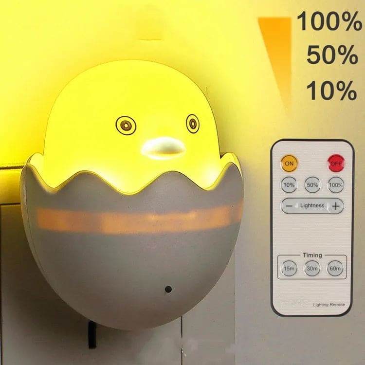 Egg Shell Led Light, Chick Night Lamp, Children Bedroom Night Lamp