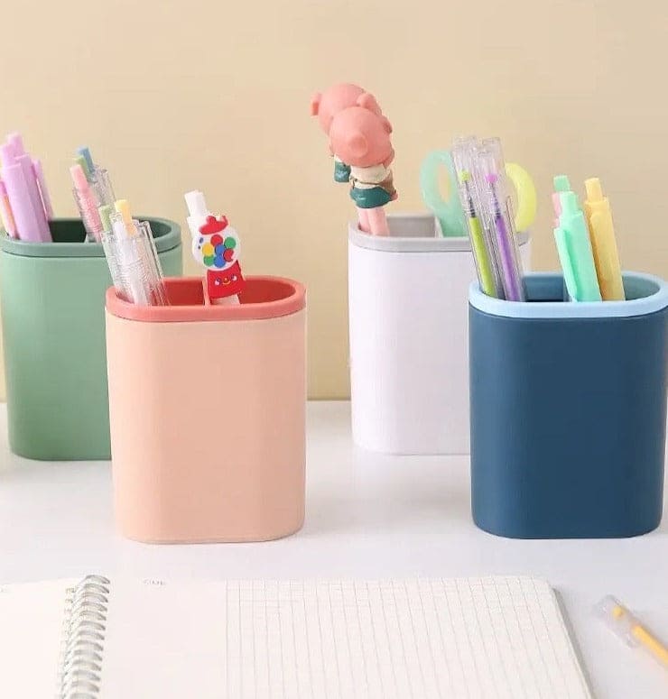 Multifunctional Simple Storage Pen Case, Makeup Desktop Nordic Office Organizer, Pencil Cosmetic Table Box, Multipurpose Student Stationery Box, School Office Stationery Stand