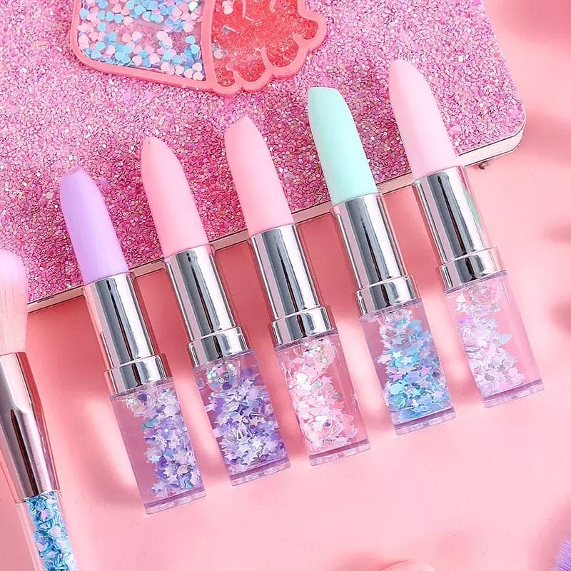 Creative Lipsticks Gel Pen, Shape Glitter Gel Pen, Pretty Pink Girls L – Yahan Sab Behtar Hai!