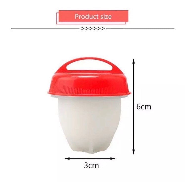 Pack Of 6 Silicone Egg Boiler, Egg Cooker, Egg Poachers