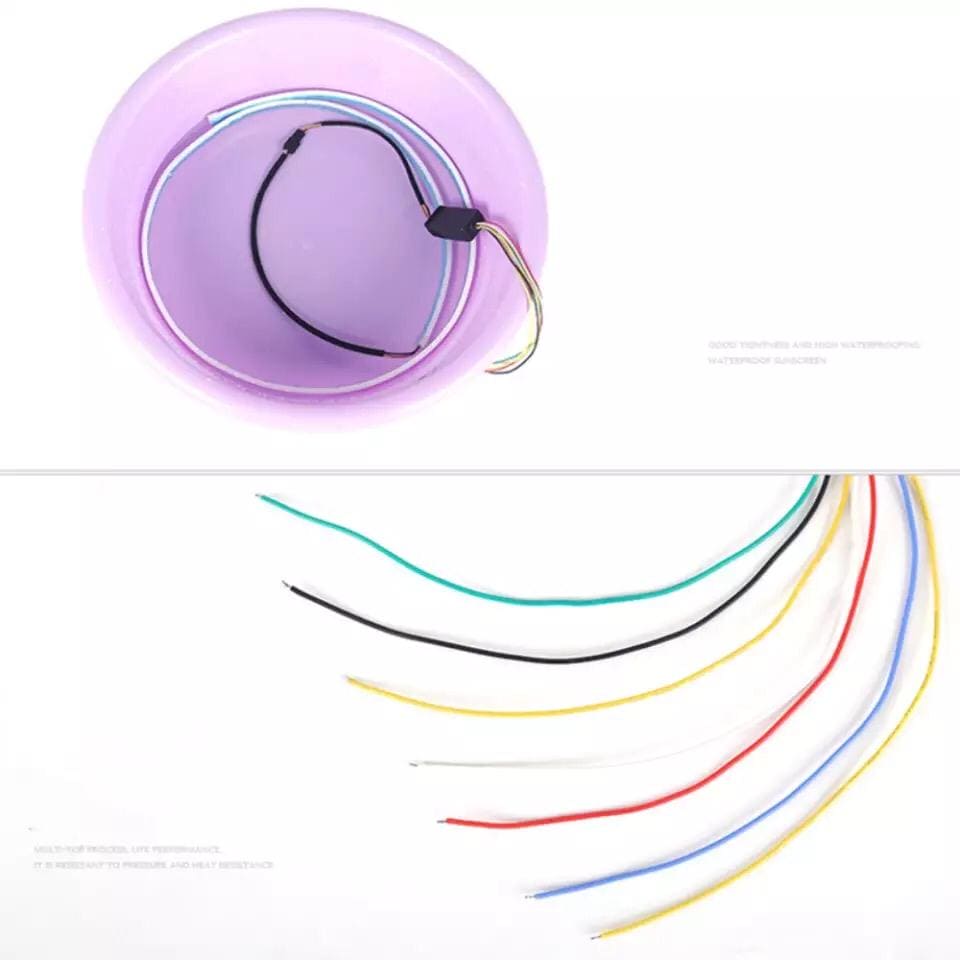 RGB Multi Color Car Signal Warning Strip Light, Car Rear Tail Box Dynamic Streamer Brake Turn Signal Led Lights