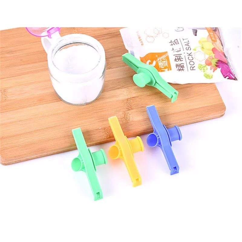 Sealing Bag Clips, Portable Package Food Storage Resealer, Dispense Nozzle Clip, Food Bag Sealer, Fresh Sealer Clamp Tools