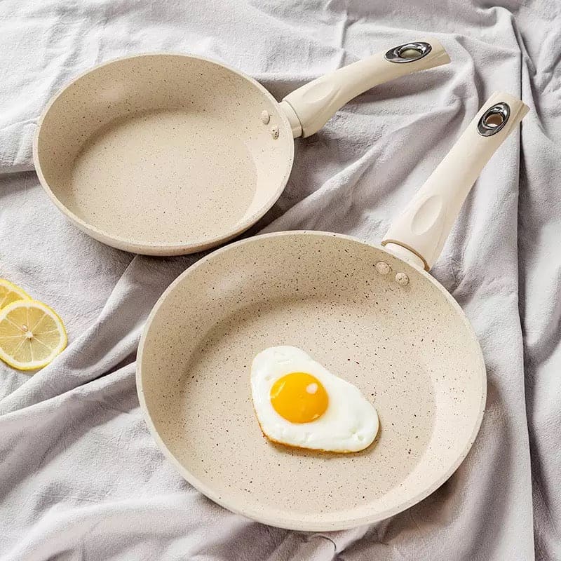 Small Non-Stick Frying Pan, Mini Cooking Pots Frying Pan, Ceramic Non-Stick Frying Pan, Easy Clean Egg Induction Cooker, Maifanite Omelet Pan