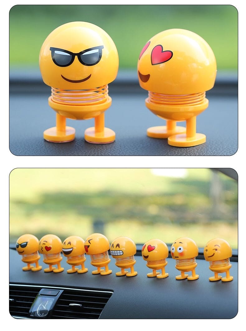 Car Emoji set, Car Decoration Emoji, Car Interior Dashboard Ornament