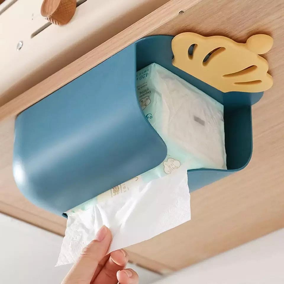 Kitchen Paper Towel Box, Wall-Mounted Free Punch Drawer Box, Toilet Paper Holder, Bedroom Paper Towel Dispenser