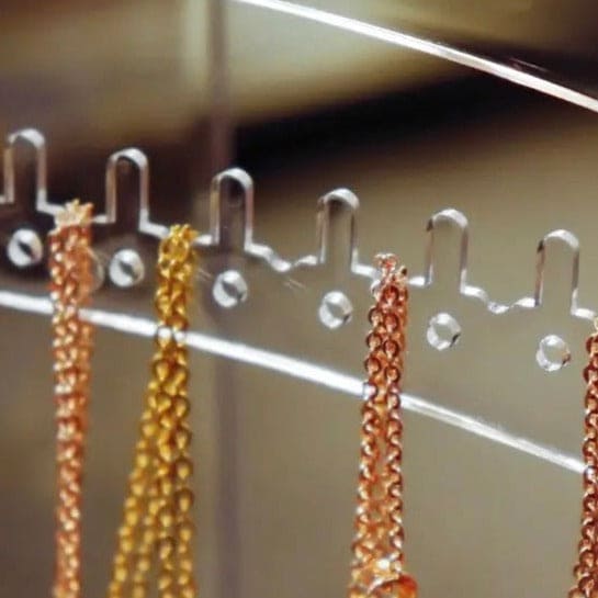 Acrylic Transparent Jewellery Cosmetic Box, Cosmetic Lipstick Jewellery Storage Box, Jewellery Display Organizing Shelve, Luxury Drawer Shelf Organizer, Jewellery Display Stand, Dustproof Jewellery Rack Display, Transparent Crystal Jewellery Rack