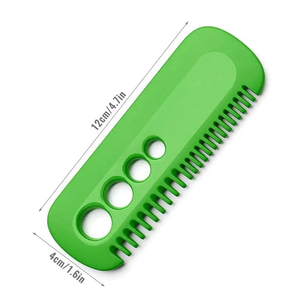 Vegetable Leaf Comb, Vegetable Herb Eliminator, Multifunctional Vanilla Peeler, Herb And Kale Stripping Comb, Creative Leaf Remover, Kitchen Vegetable Cutting Tool, Portable Household Gadget