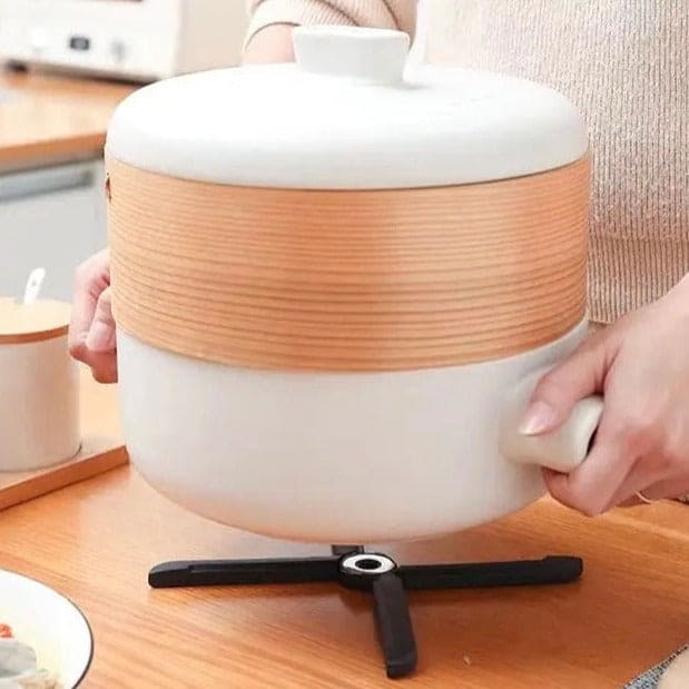 Convenient Folding Cutlery Insulation Pad, Cross Adjustment Placemat Pot Bowls, Kitchen Supplies Dining Table Decor Heat-proof Mat, Collapsible X Shaped Design Silicone Trivets