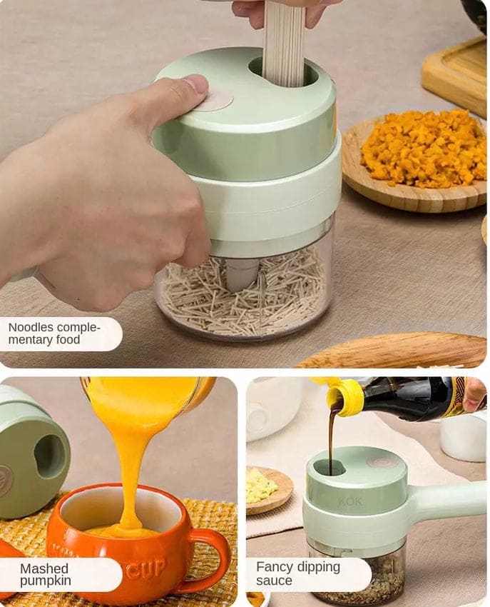 Electric Handheld Hammer Vegetable Cutter Set Food Chopper M    Online Shopping In Pakistan With Free Home Delivery