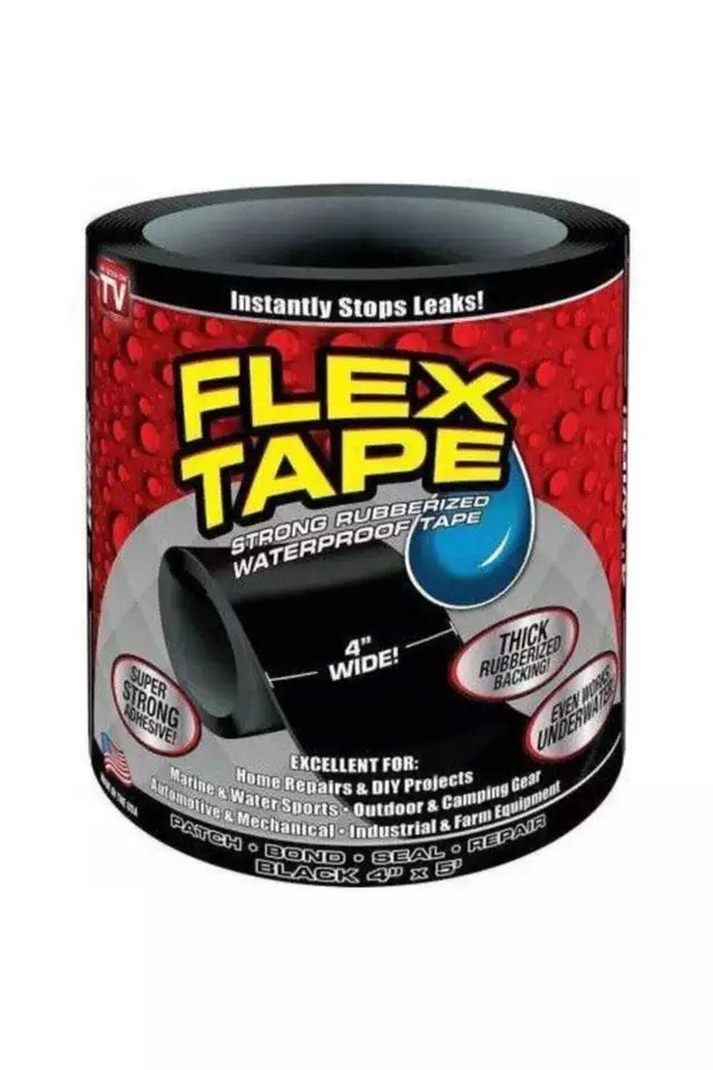 Super Strong Waterproof Fiber Flex Tape, Rubberized Sealant Tape Super, Leak Seal Repair Tape Performance Self Tape, Fiberfix Adhesive Tape
