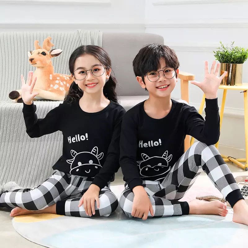 Hello Cow Kids Night Suits