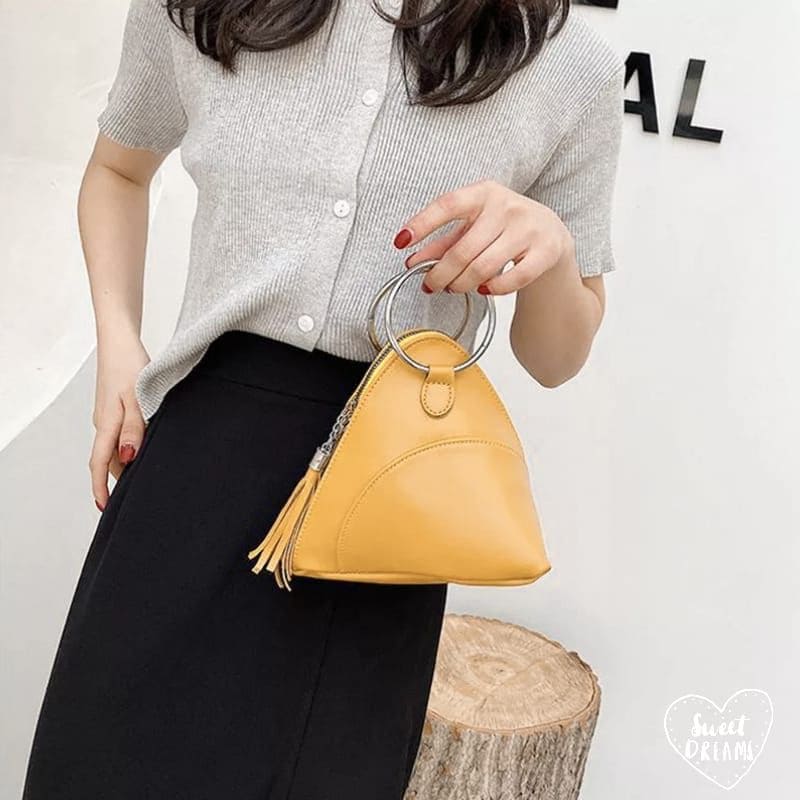 Triangle discount shaped bag