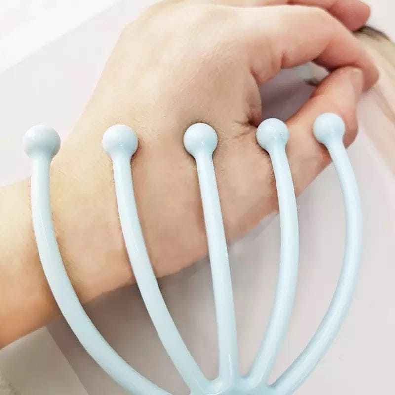 Massage Relaxation Five Finger Head Massager, Steel Ball Head Massager, Nine Claw Head Massager
