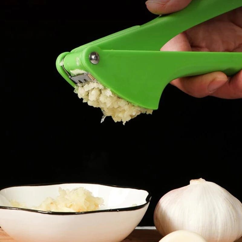 Garlic Presser, Handheld Garlic Masher, Stainless Steel Garlic Presser, Manual Garlic Crusher, Household Kitchen Gadgets