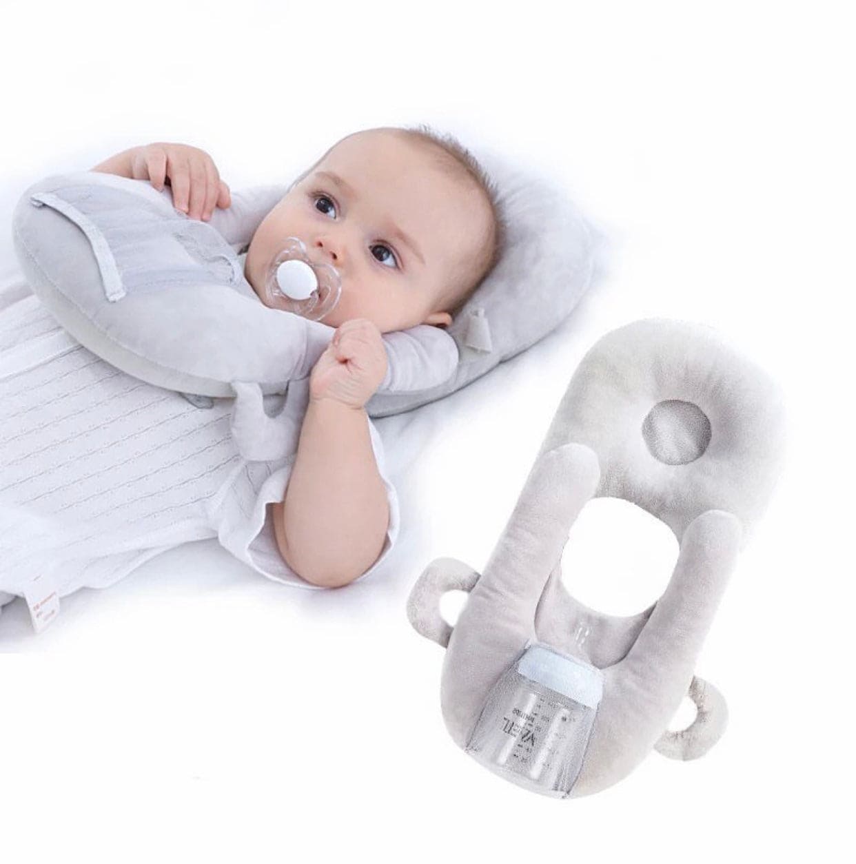 Baby Nursing Pillow Cushion, Infant Anti Roll Toddler Pillow Shape Toddler, Sleeping Positioner Cushion, Feeding Pillow