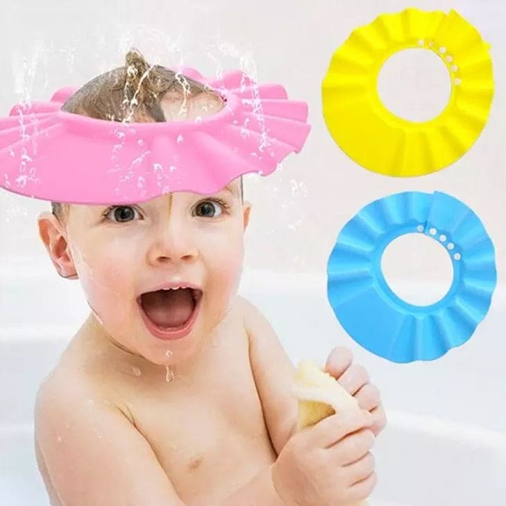 Baby Shower Cap, Eye Protection Shower Cap, Baby Shampoo Cap, Children Bathing Shower Cap