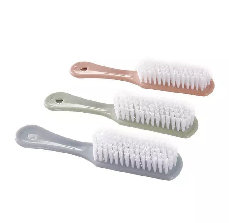 Pair Of Strong Plastic Bristle Boot & Sneakers Cleaning Brush, Plain Soft Fur Shoe Washing Brush, Laundry Washing Clothes Board Brush, Plastic Small Brush, Soft Hair Washing Shoes Dust Brush, Window Cleaning Brush