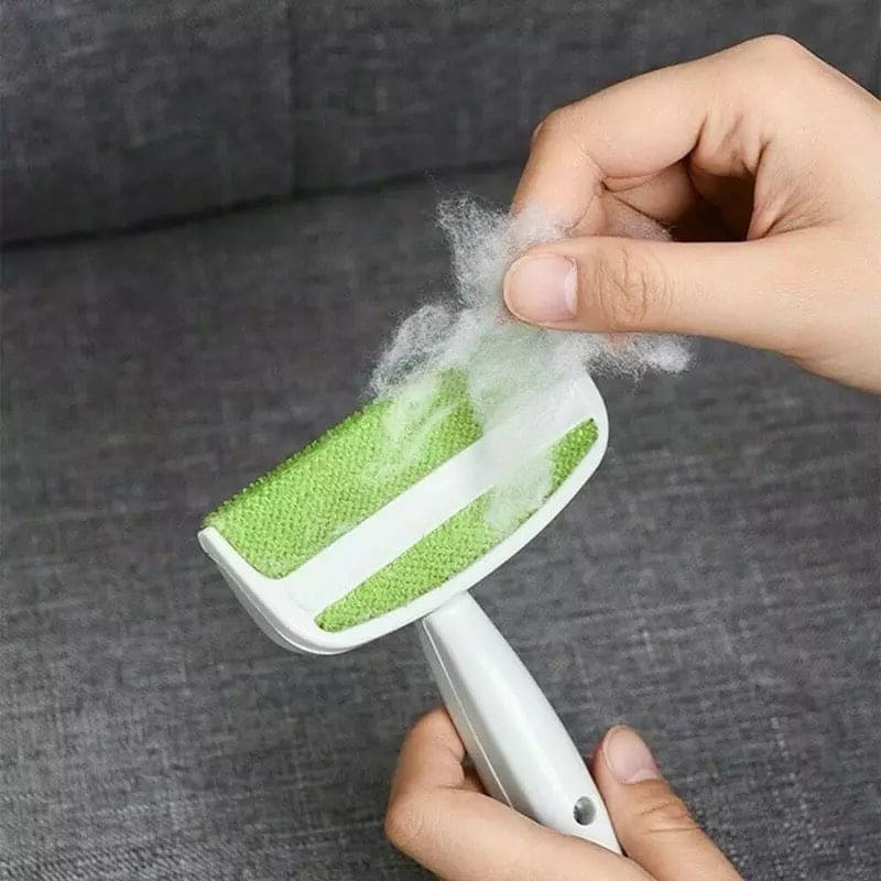 Manual Mini Double Head Lint & Cat Hair Cleaning Brush, Sofa Bed Seat Gap Cleaning Brush, Car Air Outlet Vent Dust Remover, 2 Heads Sofa Bed Seat Gap Cleaner, Clothes Fuzz Fabric Shaver Brush, Power-Free Fluff Removing Roller for Sweater