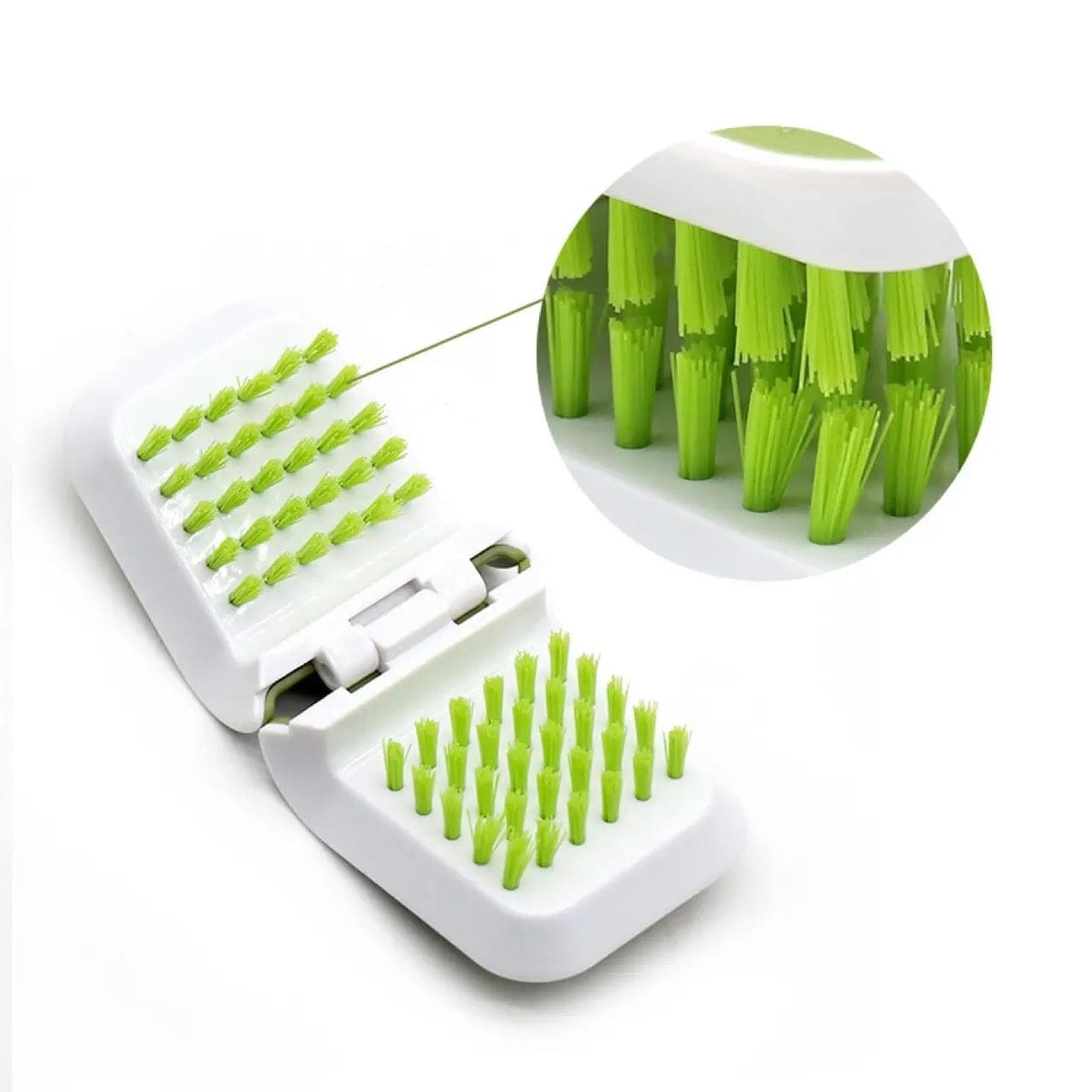 UGpine Brush Knife Cleaner Chopsticks and Fork Cleaning Brush Cutlery  Cleaner Utensil Bristle Scrubber Double Sided Spoon Knives Washing