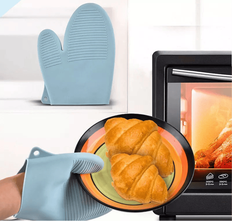 Temperature Resistant Anti-scalding Silicone Gloves