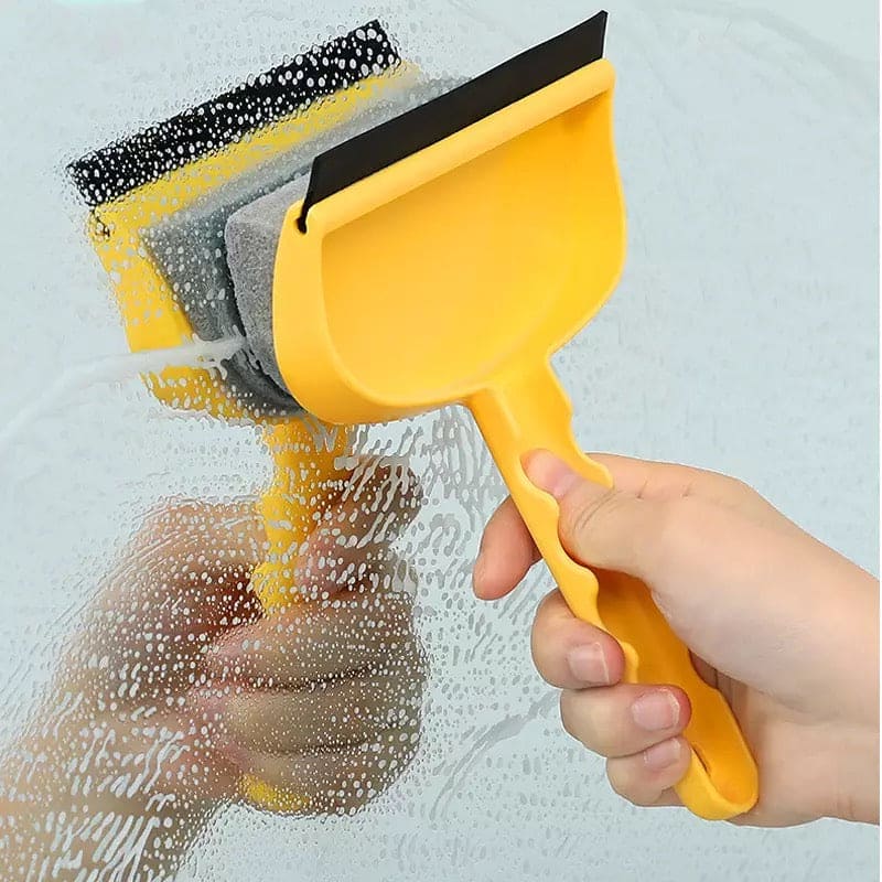 Multifunctional Glass Window Sponge Wiper, Glass Clean Scraper Washing ...