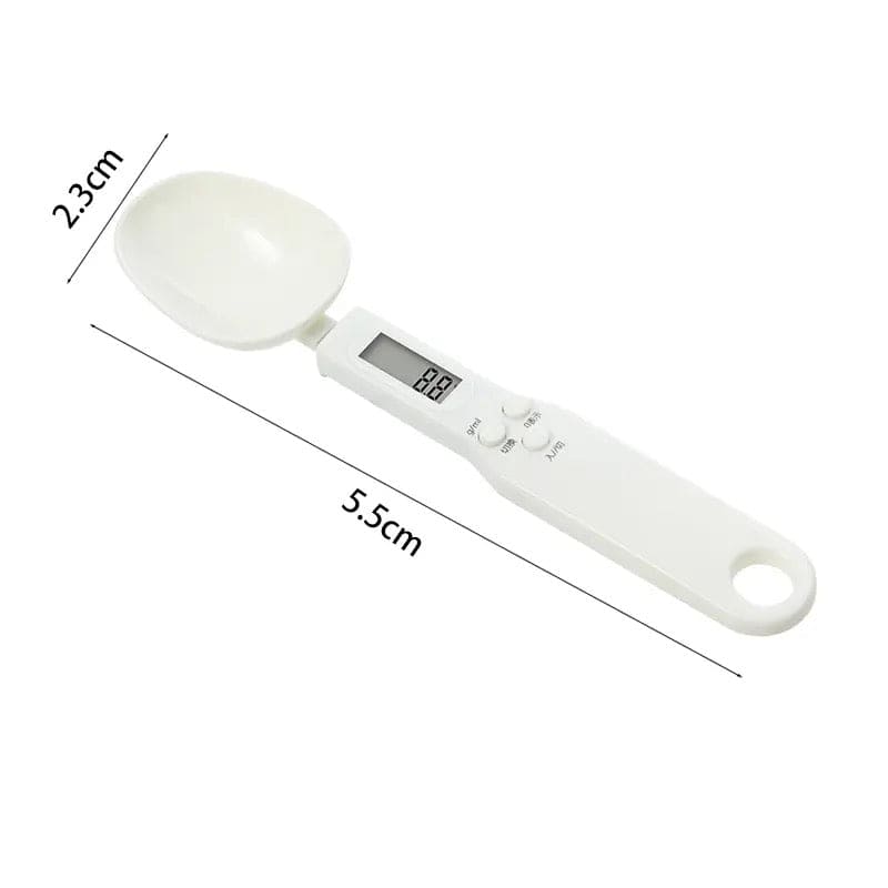Electric Kitchen Scale Spoon, Digital Measuring Spoon, Volume Food Scale Gram Mini Kitchen Scales, Multifunction Handheld Electric Scale Spoon For Cooking, Portable Kitchen Scale, Measurable Display Food Scale