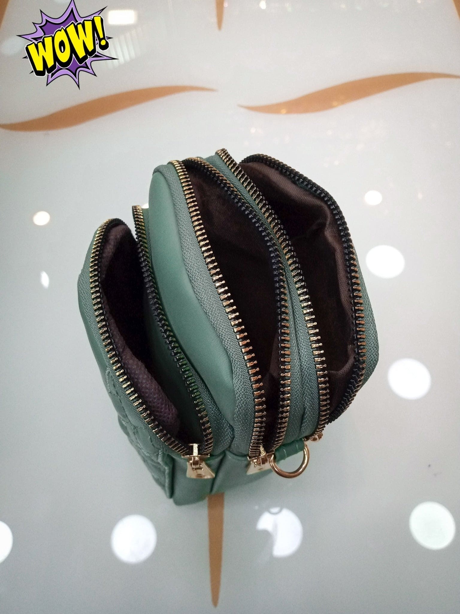 New 3 Zipper Crossbody Bags, Zipper Crossbody Travel Bag, Shoulder Handbags For Women