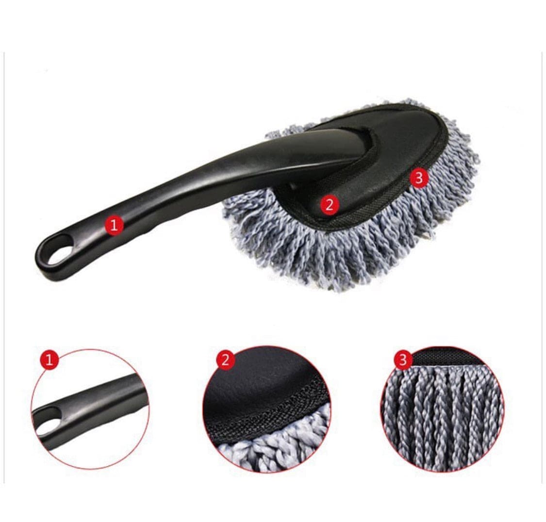 Car Dust Mop, Car Mop Microfiber Cleaning Brush, Car Dusting Tool, Car Wash Small Wax Mop