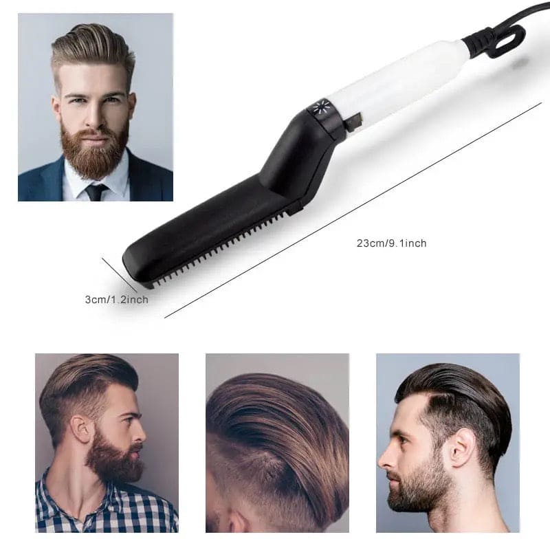 Beard shop hot iron