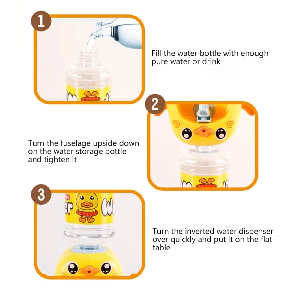 Mini Duck Electric Water Dispenser, Cute Funny Water Machine, Mini Wat – eveen.pk