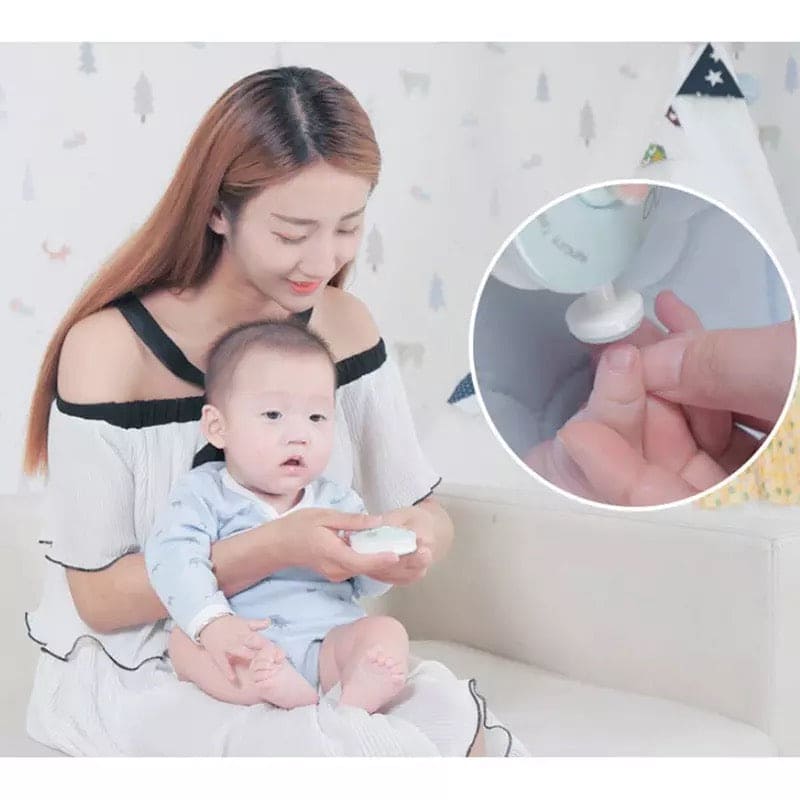 Round Baby Nail Clipper, Newborn Toddler Electric Nail Filer,  Kid Nail Polisher Pedicure Clippers Tool Baby Care, Fingernails Polishing Nail Polisher For Kids
