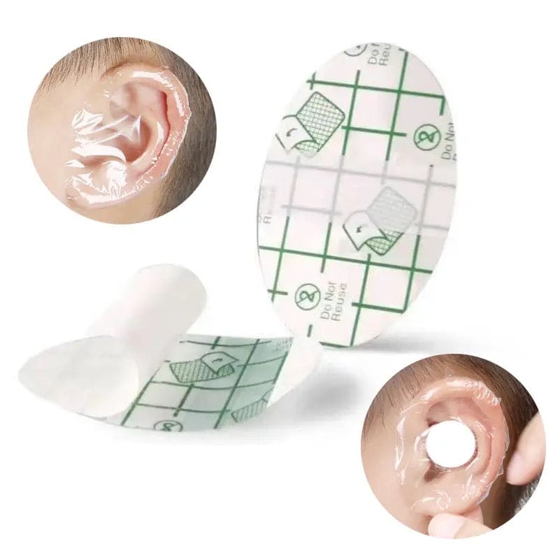 Set of 30 Disposable Waterproof Baby Ear Protector, Swimming Cover Caps, Salon Hair Dressing Dye Water Shampoo Shower Ear Care Cover, Waterproof Ear Muff